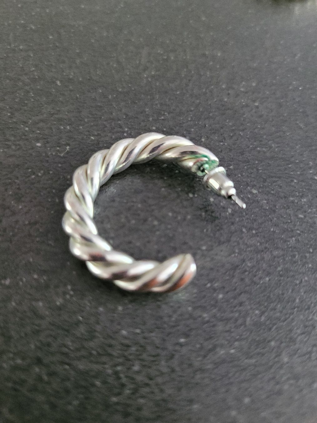 Orecchini pendenti & Orecchini a lobo: Schmuck: Creolen, silberfarben – Usato da Büren NW venduto da nie_k6382 1