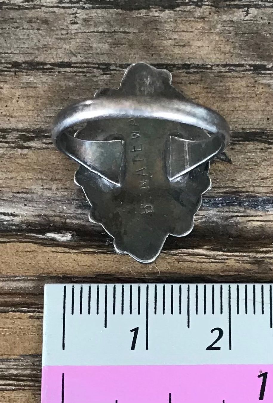 Anelli: Indianer-Schmuck - Türkis-Ring, Vintage – Usato da Richterswil venduto da giacometti222 4