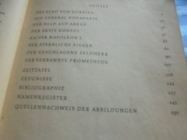 Libri: Napoleon von André Maurois – Usato da Hinwil venduto da Glasperlen 1