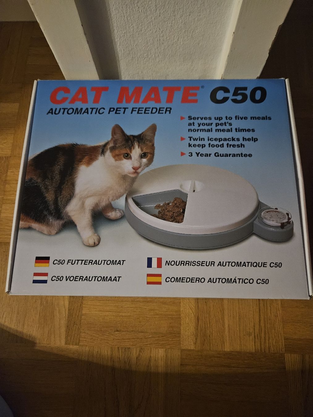 Mangimi: Futterautomat Cat Mate C50  in Originalbox – Nuovo (secondo la descrizione) da Basel venduto da fragolina08