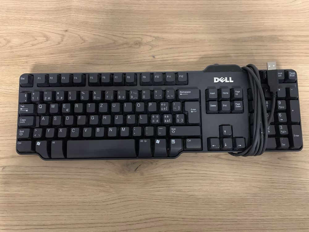 Dell KB212-B QuietKey - Tastatur - USB - Deutsch - Für