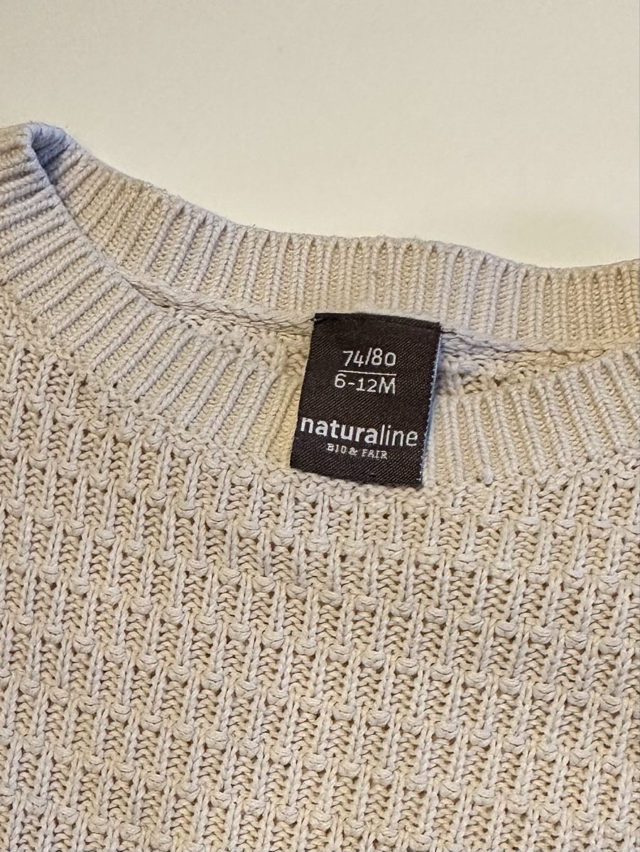 Naturaline Maglioni & Felpe: Strickpullover Naturaline, Gr 74/80, top Zustand – Usato da Zürich venduto da Freudefant 1