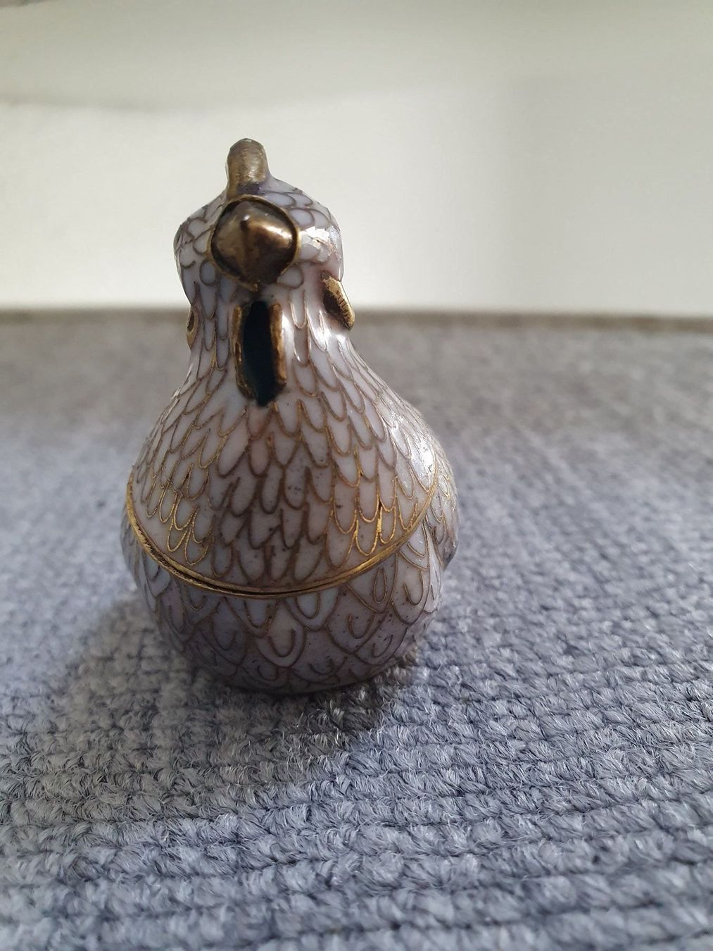 Alle Dekorationen: Cloisonné Vogel als Dose – Gebraucht aus Glattfelden von sessa123 1