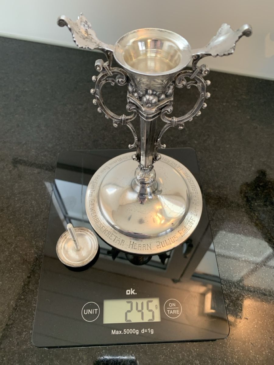 Jezler Ciotole: Schale 800 Silber Jezler – Usato da Zollikofen venduto da ausmisten_at_home 5