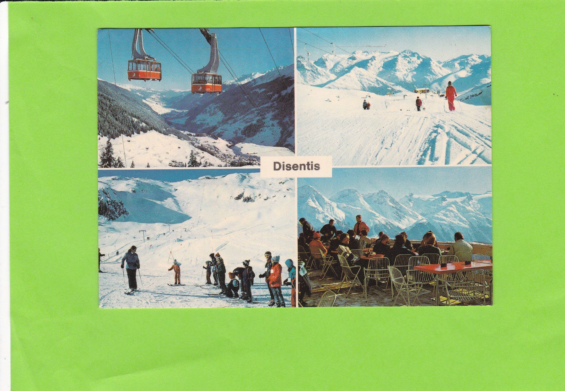 Ansichtskarten: Disentis – Gebraucht aus St. Peterzell von neckertal