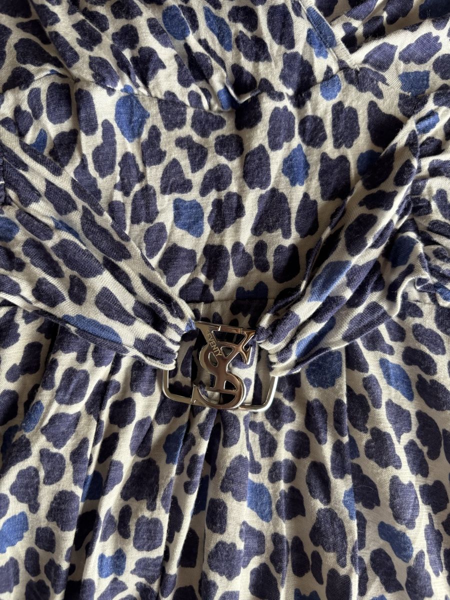 Kleider: Robe Seventy imprimée bleue élégante T40/42 – Gebraucht aus Dotzigen von SecondHandGems 8