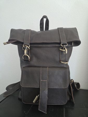 Vintage Lederrucksack, braun, Top Zustand, Herbst-Look!
