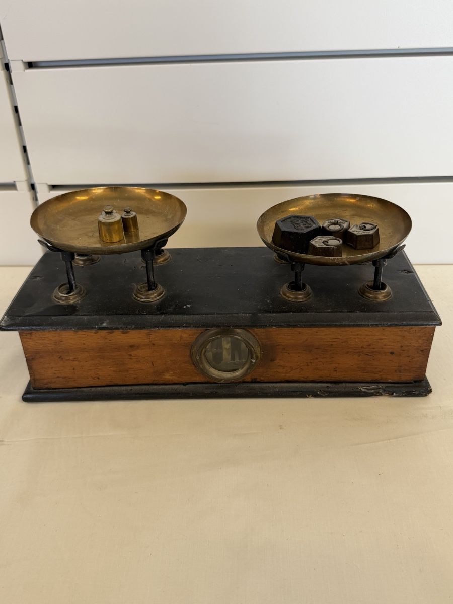 Bilance e pesi: Balance de précision ancienne avec poids  – Usato da montreux venduto da Always-Good 6
