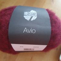 6 Kn. AVIO Lana Grossa Fb. 14 - 41219 weinrot