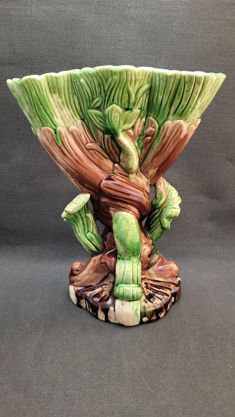 Vasen & Gefässe: Keramik-Vase MAJOLICA – Gebraucht aus Basel von spinne02