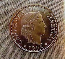 20 Rappen 1992 stgl *niegelnagelneu!* unzirkuliert