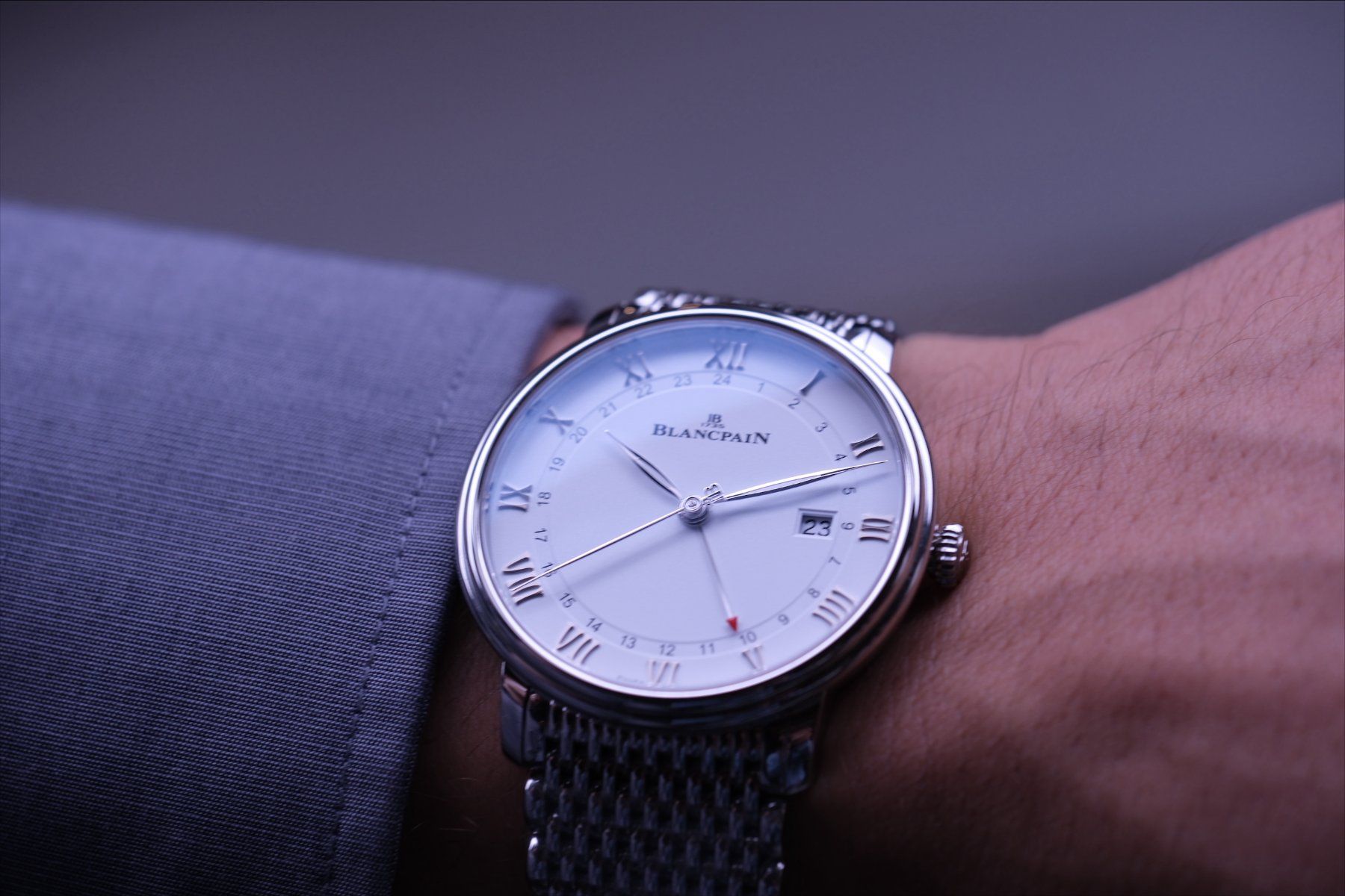 Blancpain Orologi: BLANCPAIN "VILLERET GMT" – Nuovo e nell'imballaggio originale da Zermatt venduto da Schindler_Zermatt 2