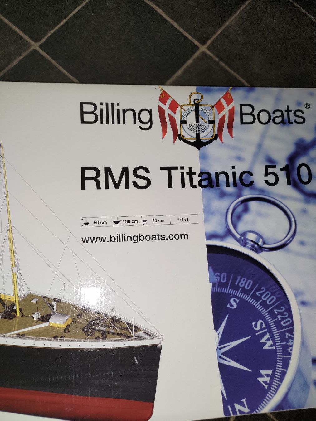 Kit di modellismo & Modellini statici: RMS Titanic – Nuovo e nell'imballaggio originale da Walterswil BE venduto da AuktionatorDavid 1