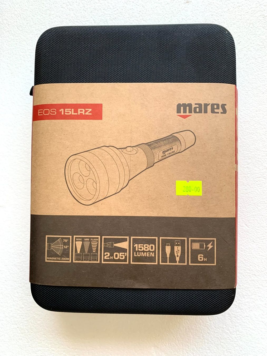 Mares Lampen: Mares - Tauchlampe EOS 15 LRZ - Fabrikneu – Neu und originalverpackt aus Samstagern von Spliti
