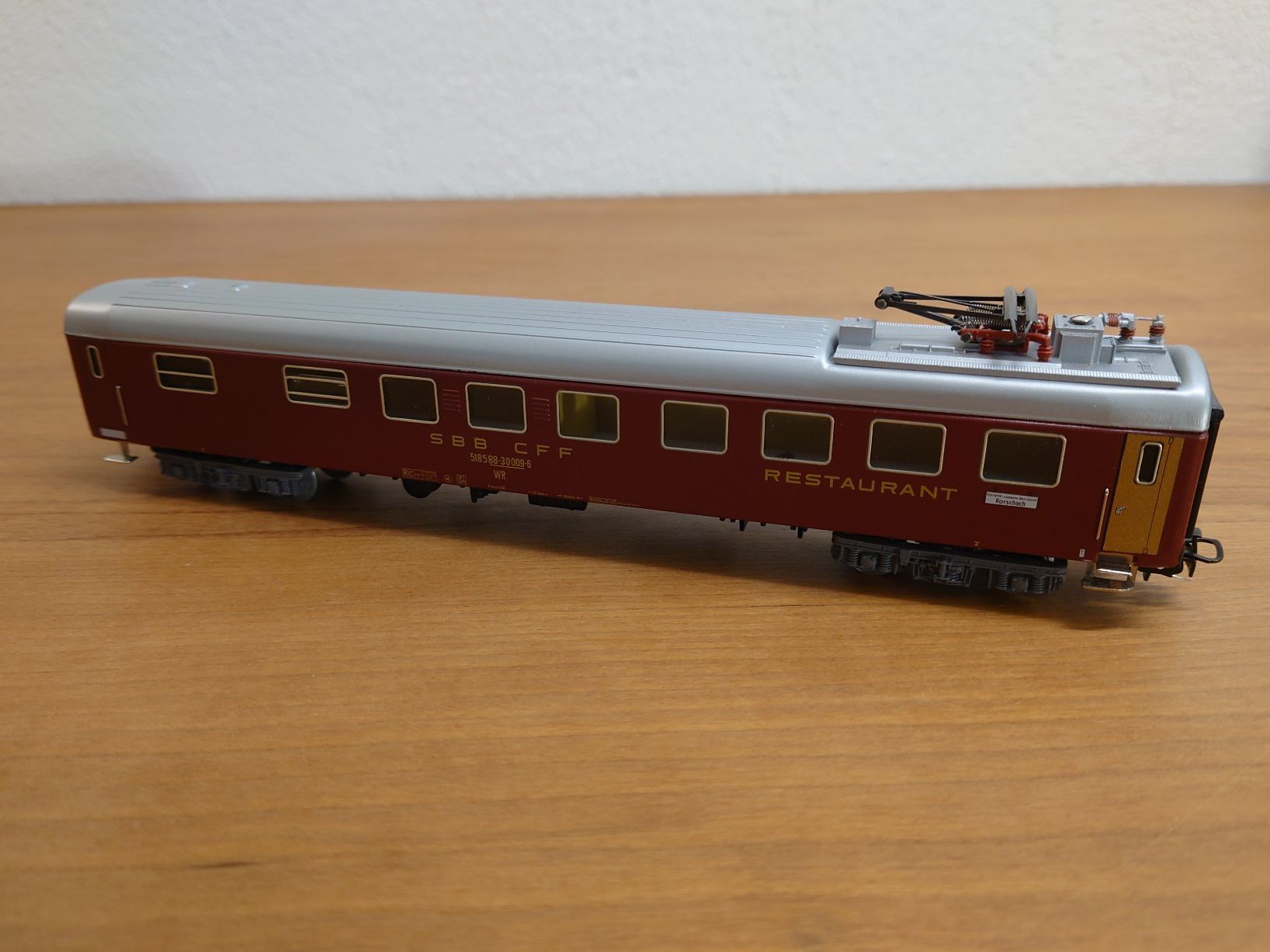 Märklin Modellini di ferrovie: Märklin Speisewagen SBB 4068 – Usato da Luzern venduto da MR1973 1