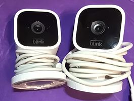 2x Blink Mini Indoor Überwachungskamera, Weiss