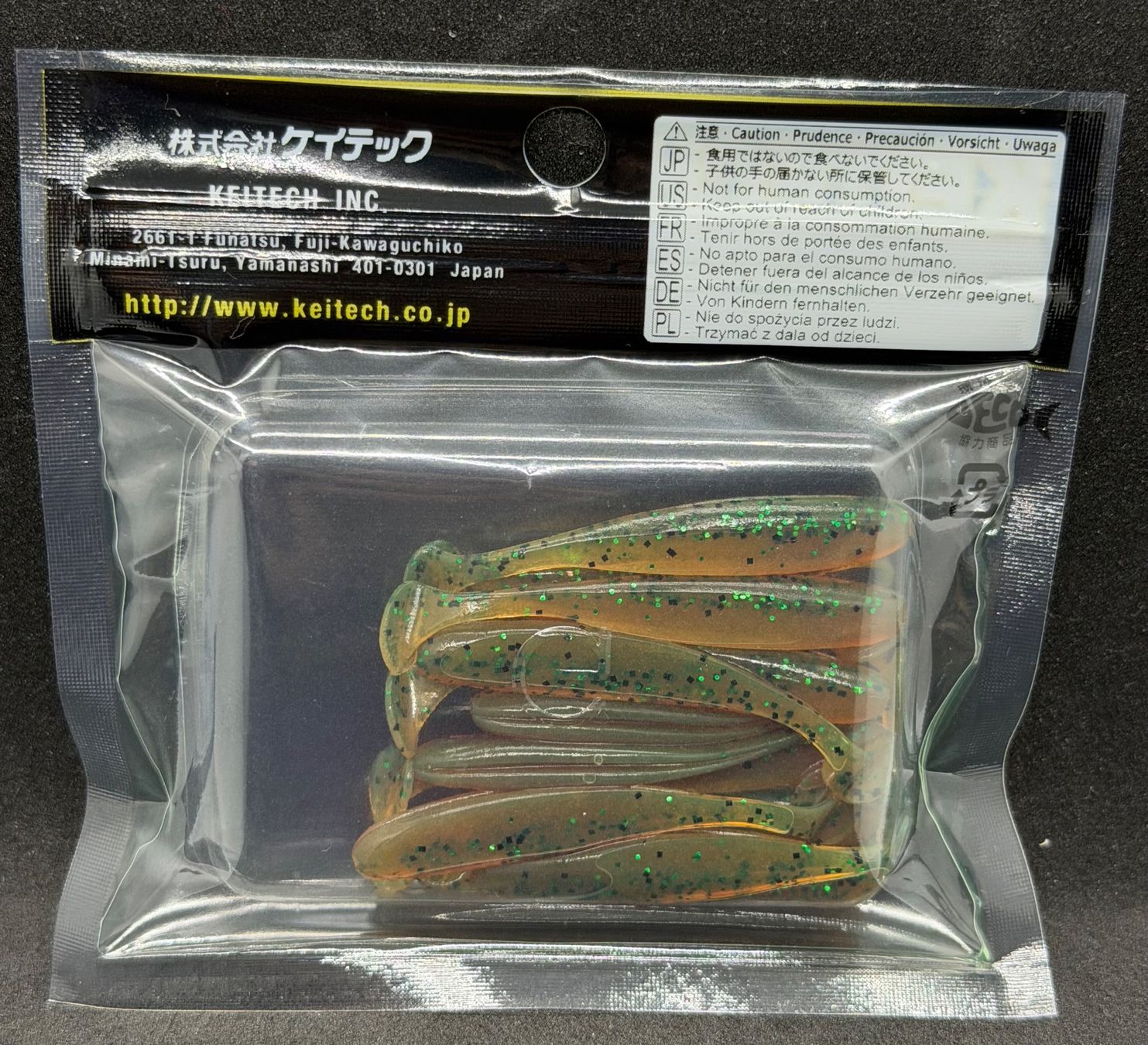 Keitech Esche: Keitech Easy Shiner 2" (5.4 cm) – Nuovo e nell'imballaggio originale da Widnau venduto da Fishingtackle_Oggy 1