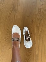 Ballerinas N°21 weiss Leder Grösse 41