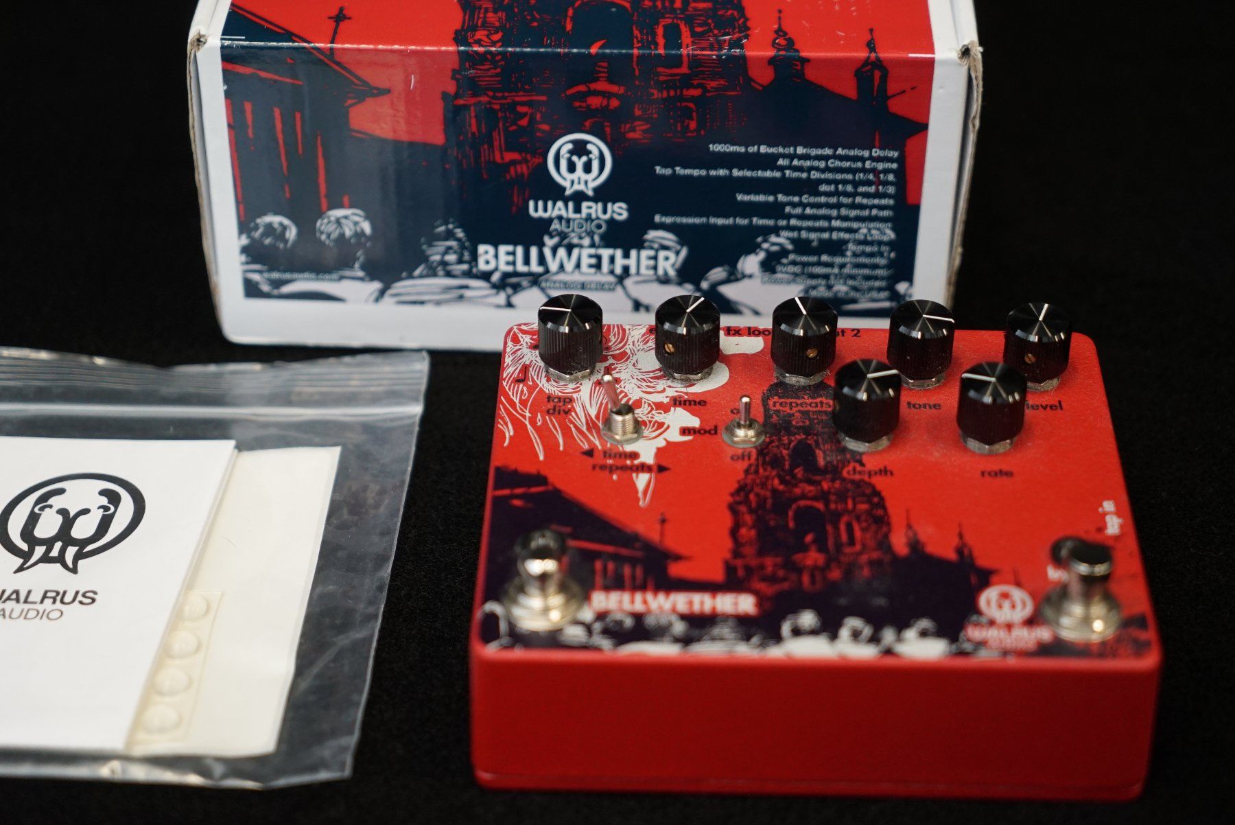 Strumenti musicali: Walrus Audio Bellwether (Delay Chorus) mit Verpackung – Usato da Ortschwaben venduto da Musictrade 7