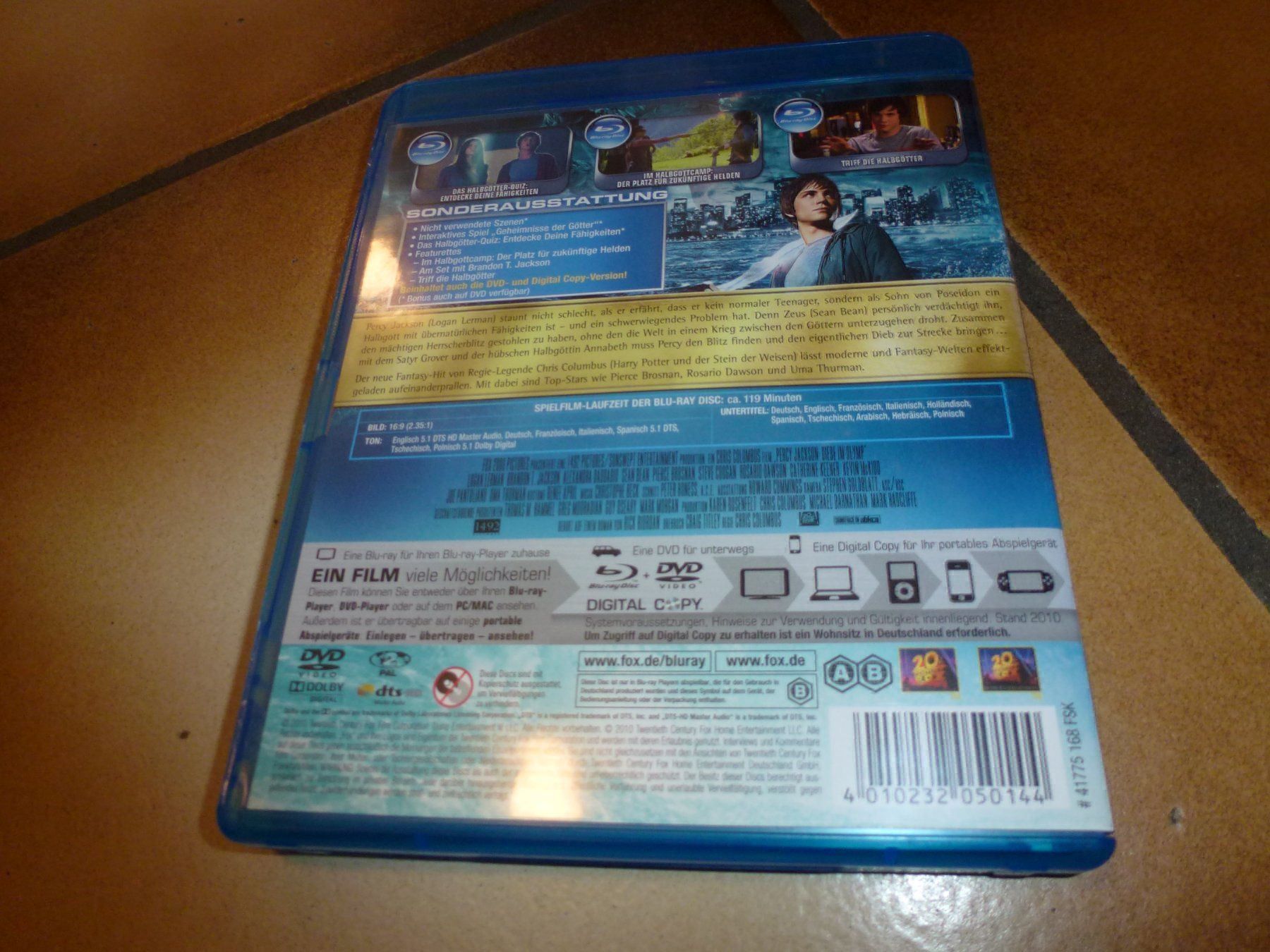 Tutti i DVDs: Percy Jackson - Diebe im Olymp BLU-RAY – Usato da Olten venduto da Disc-Verkauf 2