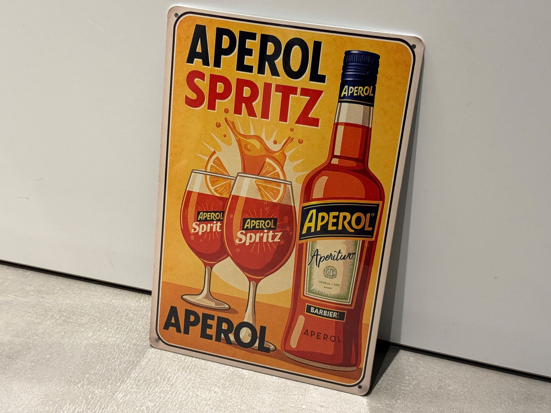 Schilder: METALL SCHILD APEROL SPRITZ / 1 Stück / NEU/ – Neu und originalverpackt aus Seon von Aaargauer01 2