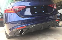 ALFA ROMEO GIULIA (Typ 952) Carbon Heckdiffusor – Vor-Faceli