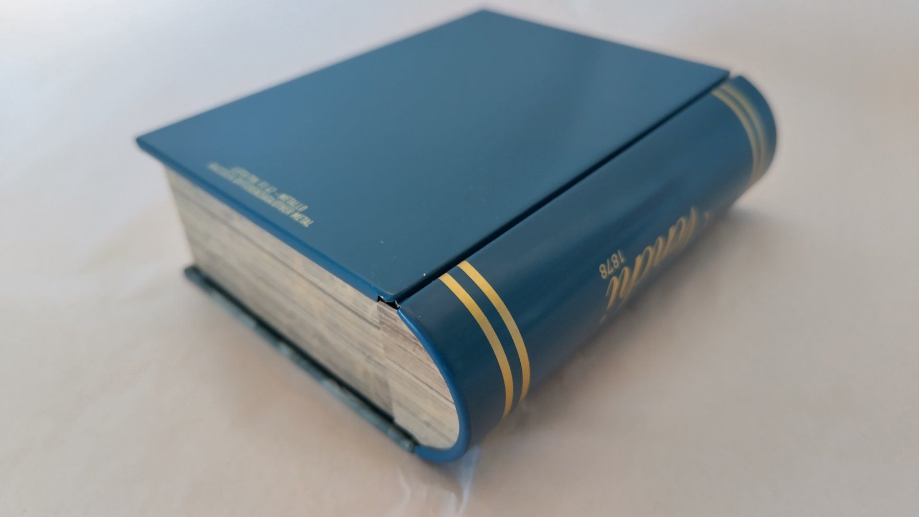 Barattoli: Kleine Blechdose "Buch Venchi" ab Fr. 5.- – Usato da Bellach venduto da JingleJerry 5