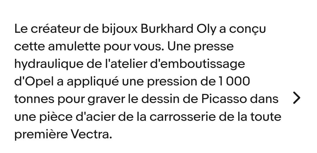 Ciondoli: Amulette picasso 1988 – Usato da Biel/Bienne venduto da raf_2yqq 3