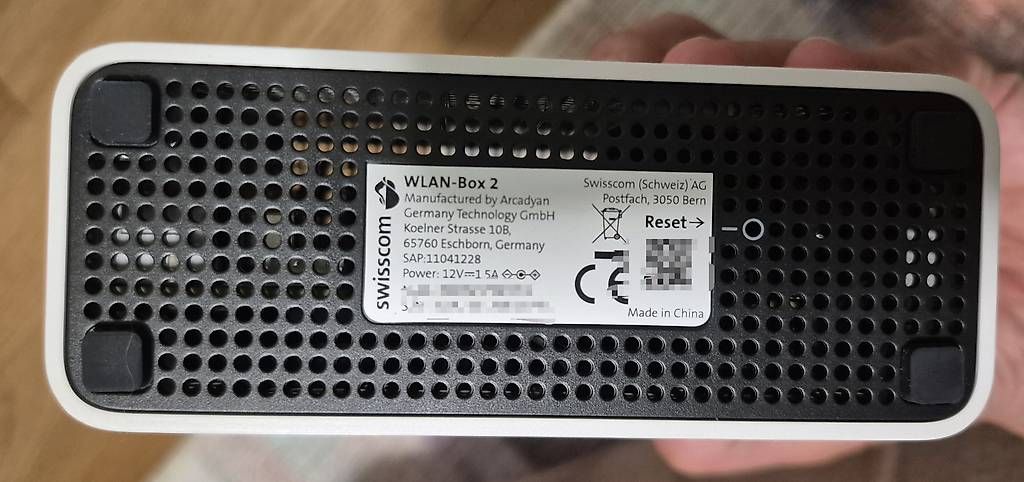 Swisscom WiFi: Swisscom WLAN-Box 2 inkl. Netzteil und LAN-Kabel – Usato da Ennetbaden venduto da dom_5nlb 3