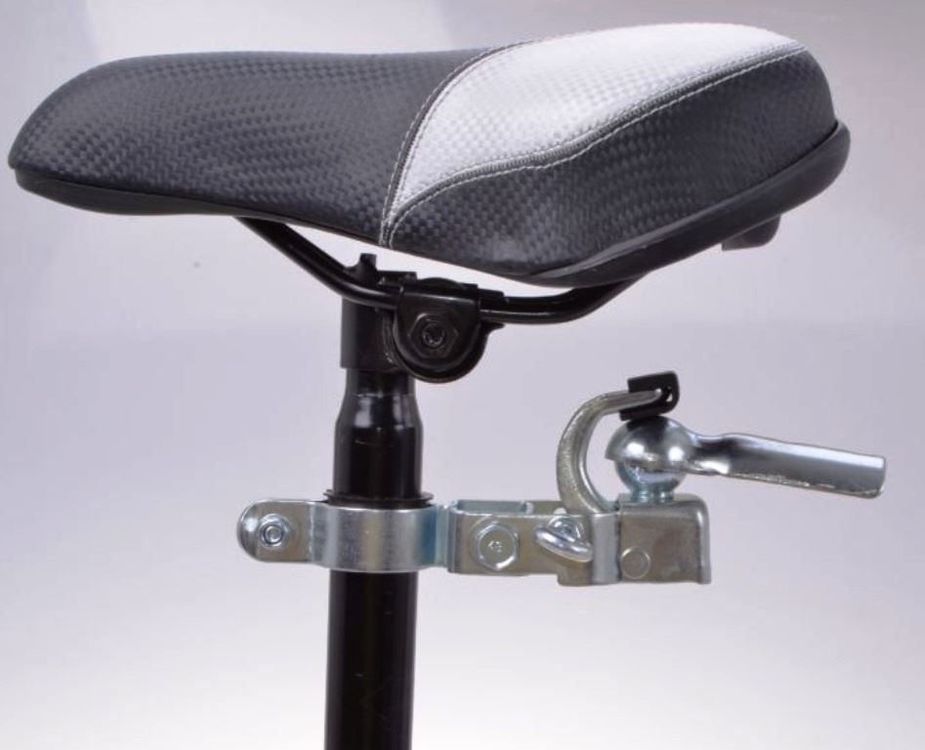 Anhängerkupplung für Fahrrad einfache Montage Stahl verzinkt für  Schnellspanner