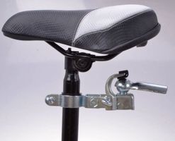 Fahrrad-Anhängerkupplung mit Rohrbefestigung