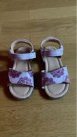 Gr 25 Sandalen lila mit Glitzer neuwertig