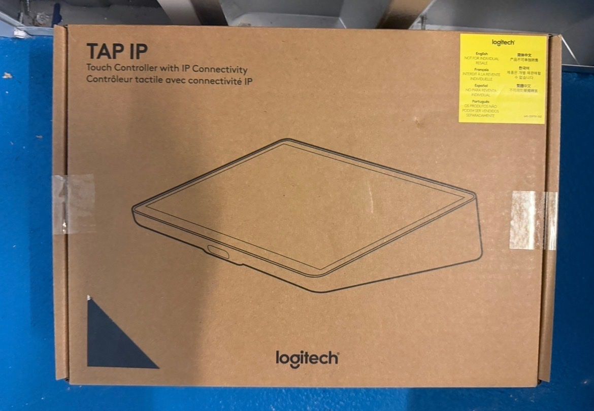 Sistema di controllo: Logitech Tap IP Touch Controller neu in Originalverpackung – Nuovo e nell'imballaggio originale da Rümlang venduto da DuDuGess 2