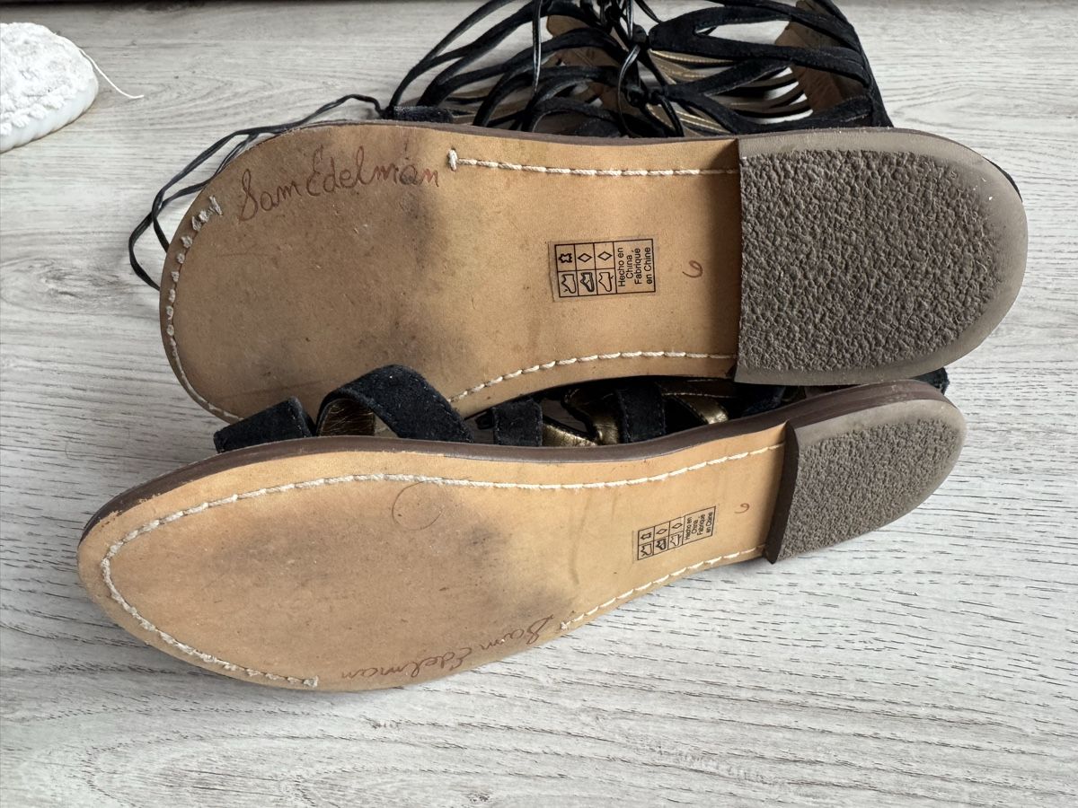 Sam Edelman Scarpe da donna: Sam Edelman Gladiatore Sandale, Schwarz, Grösse 36 – Usato da Nottwil venduto da sukkus.ch 4