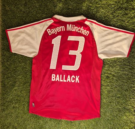 Bayern München Trikot Heim 03/04 #13 Ballack Original