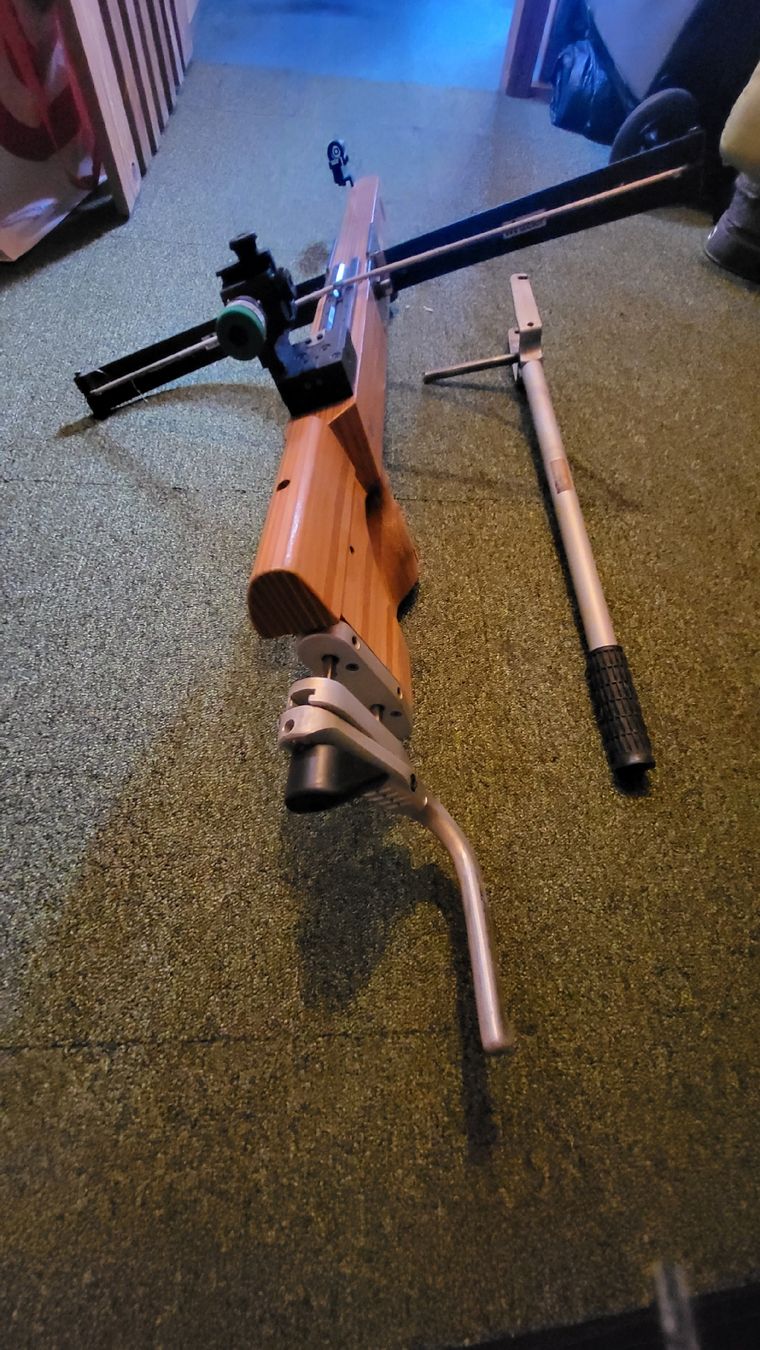 Tiro con l'arco: Armbrust Winzeler 30m Holz – Usato da Winterthur venduto da stutzrolf70 5