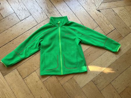 Vaude Fleecejacke, grün, Grösse 122/128