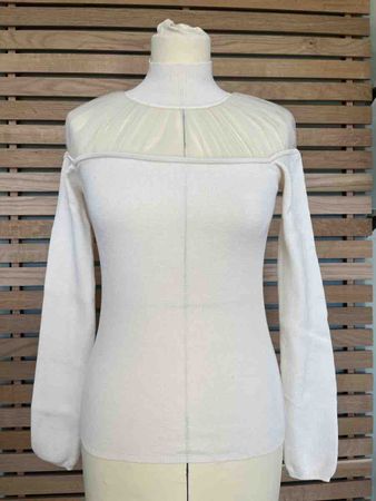 The Kooples Pullover Damen weiss Grösse XS neuwertig