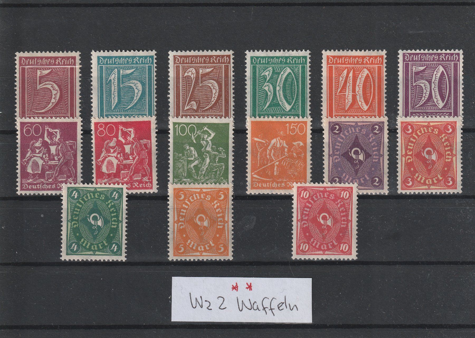 Tutti i francobolli: Deutsches Reich ** – Nuovo (secondo la descrizione) da Breitenbach venduto da anti11