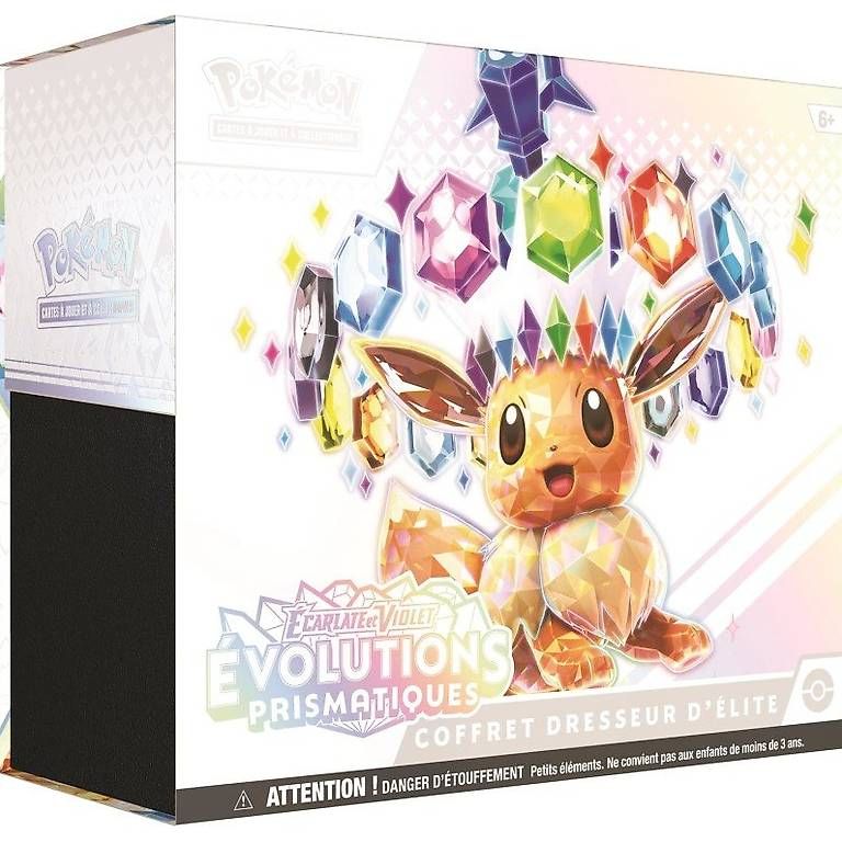 Pokémon Carte collezionabili: ETB Pokémon Évolutions Prismatiques Elite Trainer Box FR – Nuovo e nell'imballaggio originale da Pompaples venduto da minifigureCH