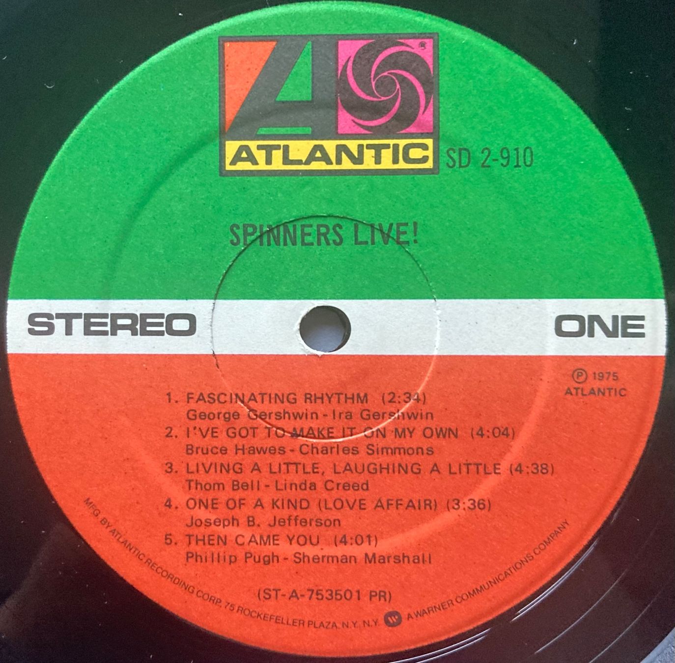 Schallplatten: SPINNERS - SPINNERS LIVE! – Gebraucht aus Poliez-Pittet von Newtown-Records 4