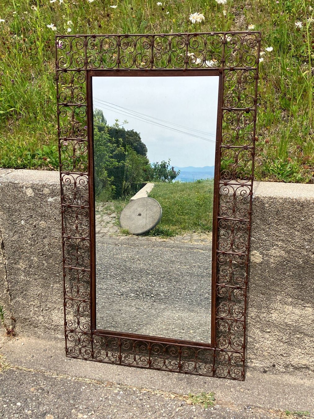 Specchi: miroir en fer forgé – Nuovo (secondo la descrizione) da Lutry venduto da aud_bmf6 4