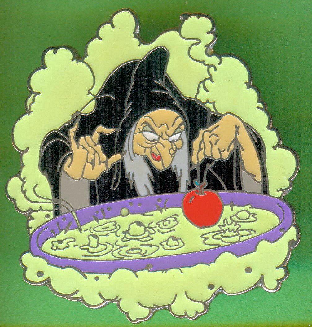 Disney Placchette & Badge: DISNEY  Schneewittchen  BÖSE KÖNIGIN – Usato da Winterthur venduto da Sammleroase