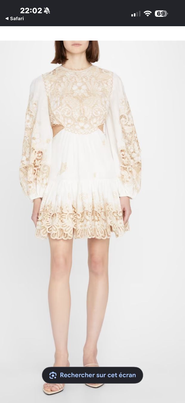 Zimmermann Robes: ZIMMERMANN Robe neuve taille 2 brodée – Neuf (Voir description) à La Croix-de-Rozon par ben_9qlz