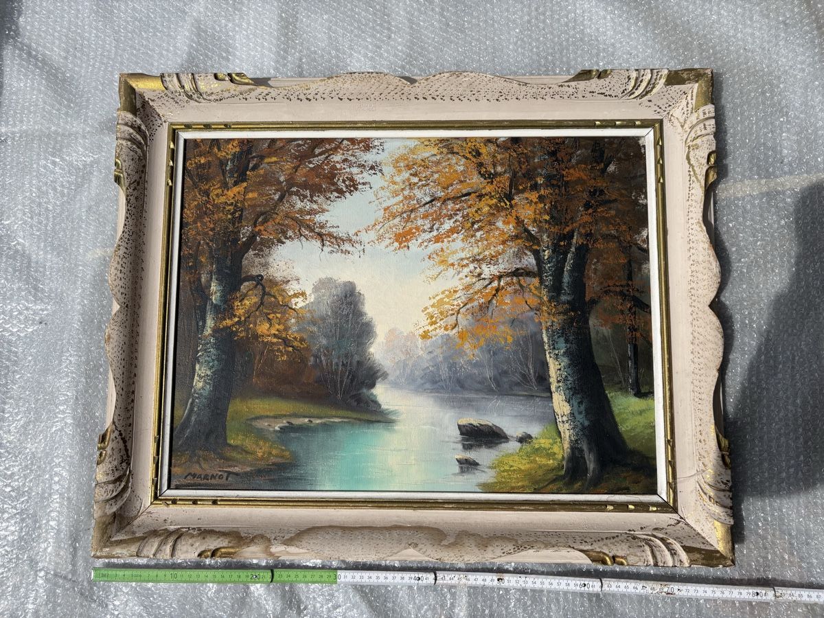 Gemälde: Tableau MARNOT paysage automnal – Gebraucht aus Leuk Stadt von Fabio.Romao