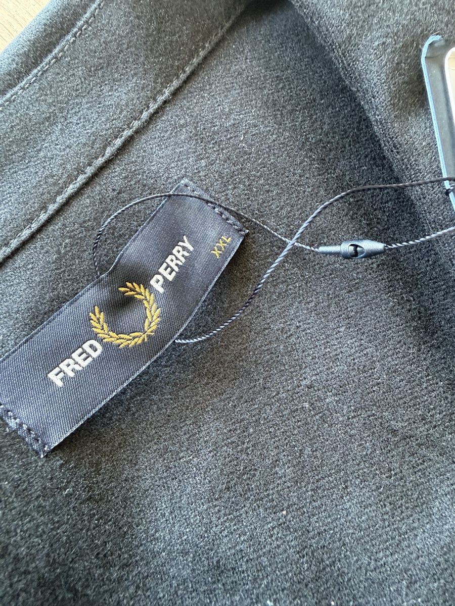 Fred Perry Camicie: Fred Perry Brushed Twill Overshirt XXL – Nuovo e nell'imballaggio originale da Bern venduto da wit_9rjw 1