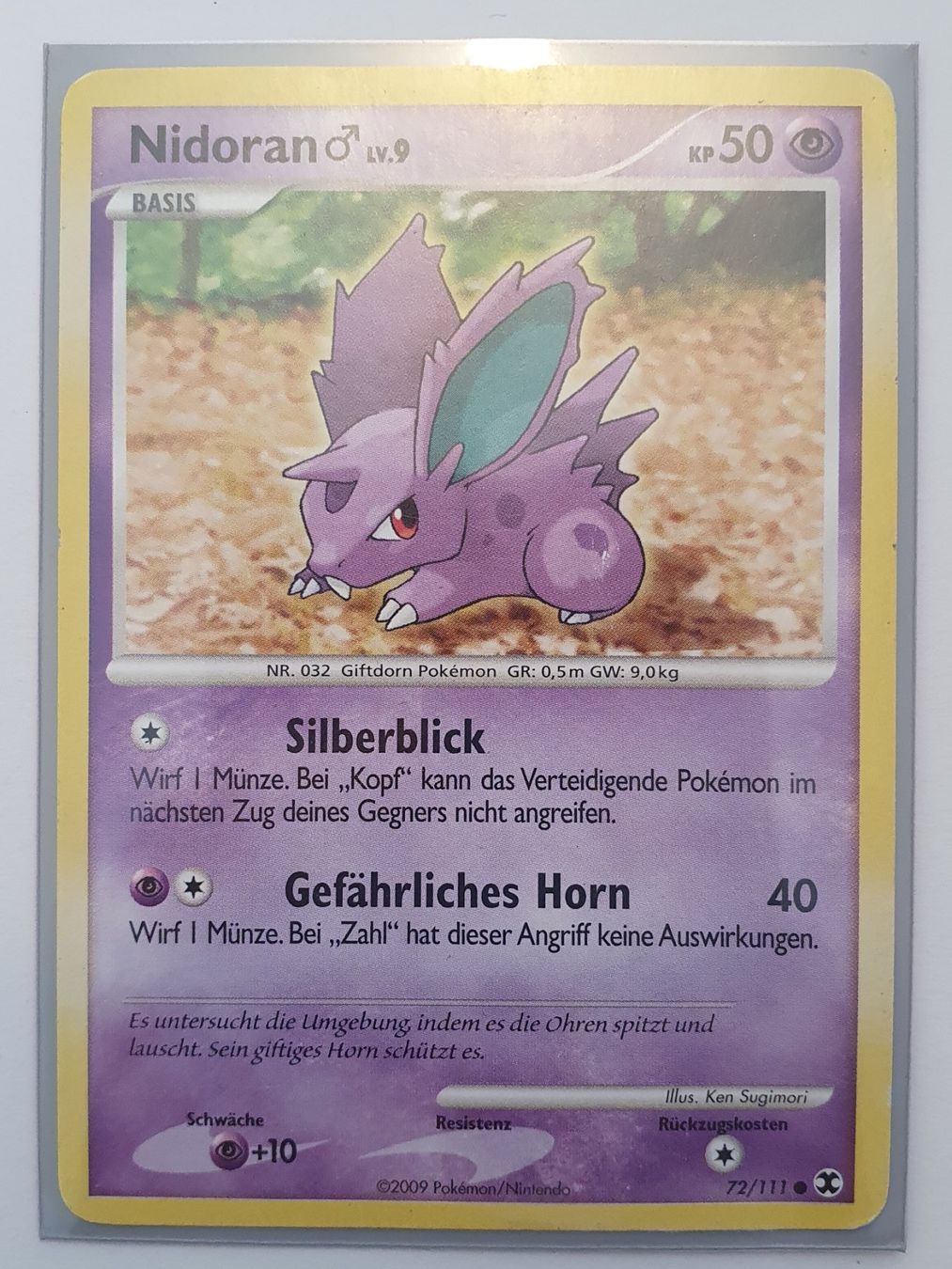Pokémon Carte collezionabili: Nidoran / 2009 Pokémon – Usato da Oberdorf BL venduto da BaldenEagle