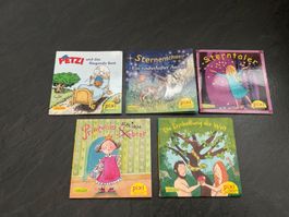 5x Pixi „ Petzi und das fliegende Bett, Sterntaler etc. „