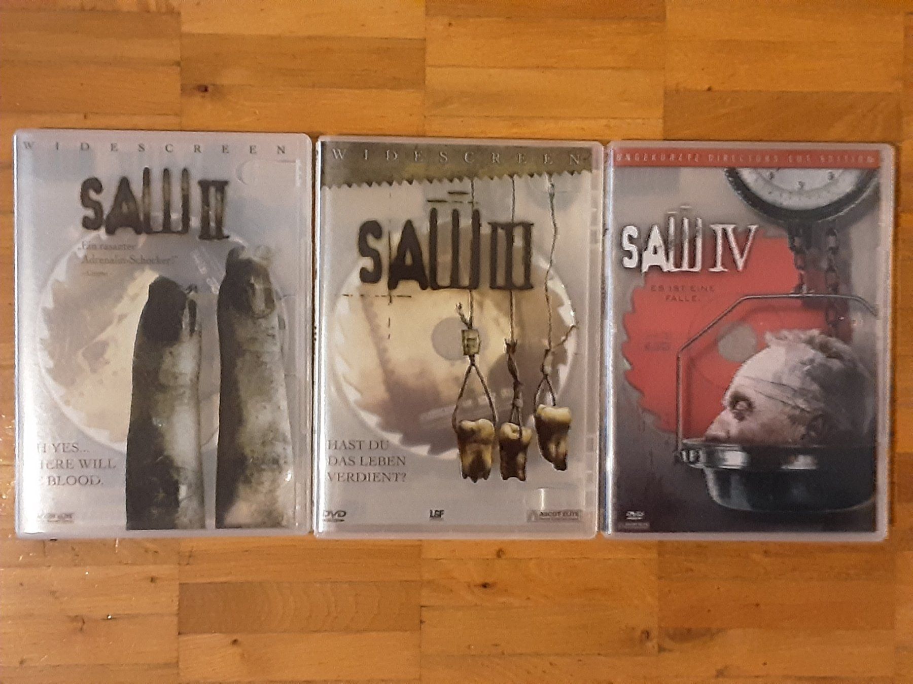 Tutti i DVDs: Saw II , III und IV – Usato da Wallisellen venduto da Sawr
