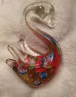 NEU Schwan aus Glas bemalt